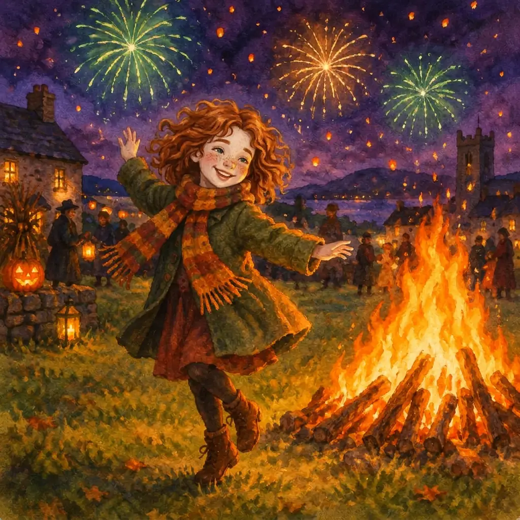 Cover of Nóra and the Magic Samhain Fire